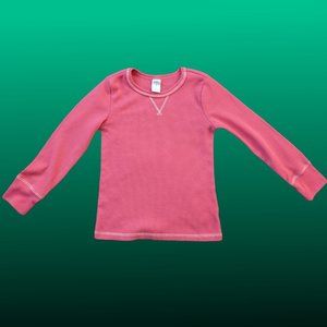 Pink Thermal Top by The Children's Place - Girls' Medium (7/8)